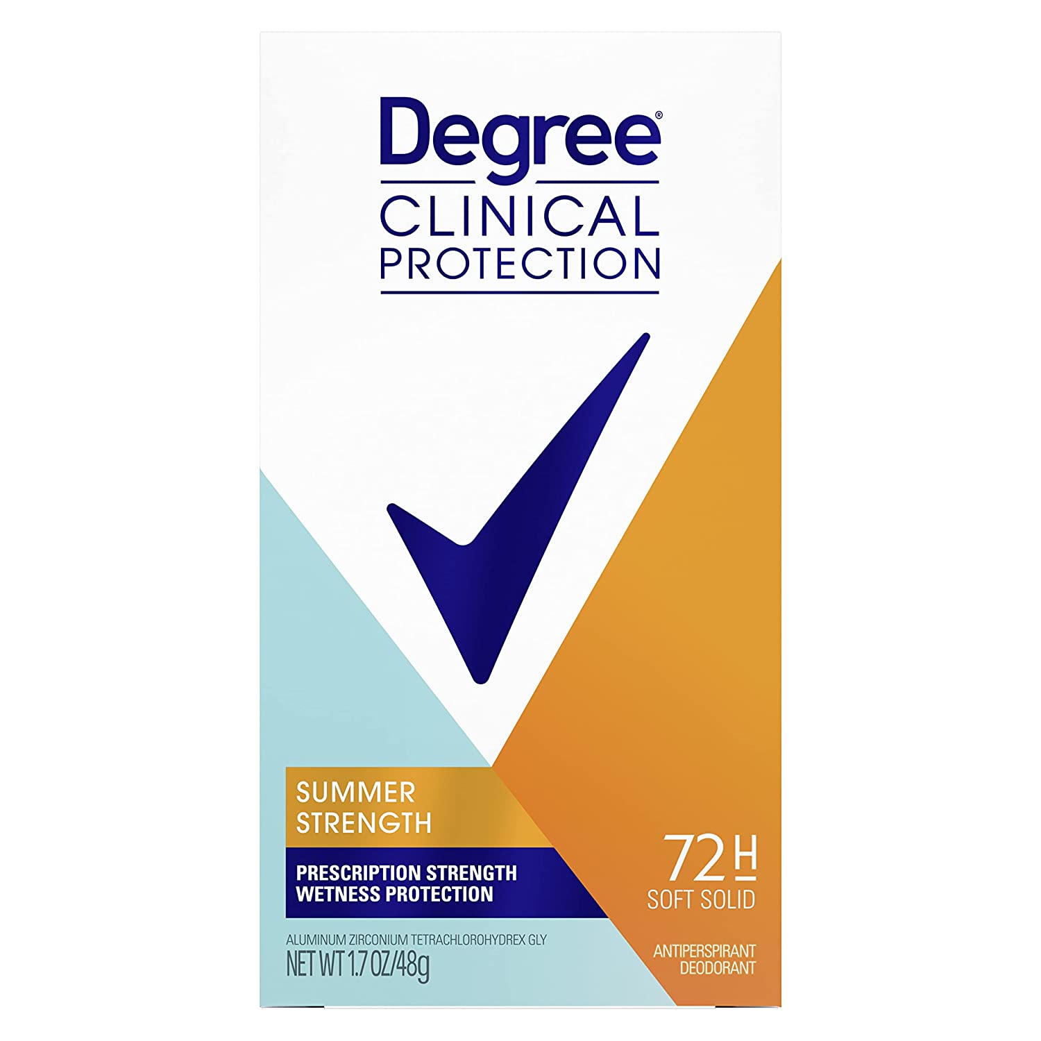 Degree Clinical Protection Antiperspirant Deodorant 72-Hour Sweat & Odor Protection Summer Strength Antiperspirant for Women 1.7 oz - Image 8